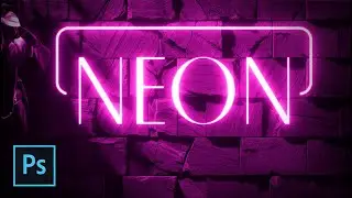 Create Stunning Neon Glow Text in Photoshop - Mind-Blowing Effect!