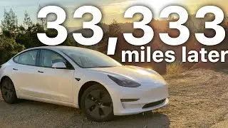 LFP Model 3 After 33,333 Miles!