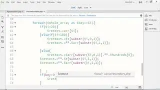 33. Convert number into words in PHP | Learn Complete Web Development Course Using PHP/MySQL