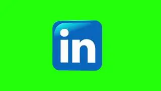 LinkedIn Logo Animation | LinkedIn Logo 3D | Free Green Screen Videos | Free Video | Siddam Bharat