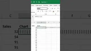 how interns create charts in excel #shorts #excel