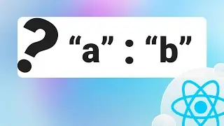 The Ternary operator with React.