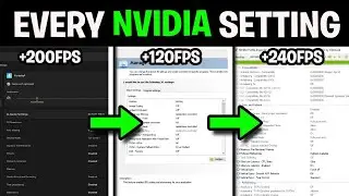 EVERY NVIDIA Setting to BOOST Fps In Fortnite! - (MAX FPS)