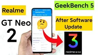 Realme GT Neo 2 GeekBench 5 After Realme Ui 3.0 Update any improvement 🤔🤔🙄😔