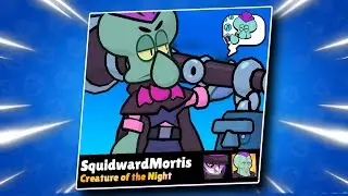 Squidward Mortis Skin + Price, Pins, Winning and Loosing Animation 🔥 | Brawl Stars