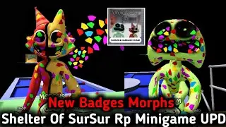 Shelter Of SurSur Rp - SURSUR & NABBAGO Chase Minigame Update + New Badge Morphs | Part 3