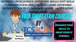 Learn Courses from Tata Consultancy Services for FREE and get certificate|MORALLY ETHICAL