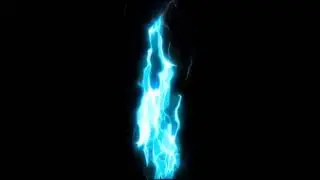 blue fire effect loop animation - Download Stock Footage