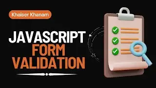 Complete JavaScript Validation Tutorial #javascript #webdevelopment