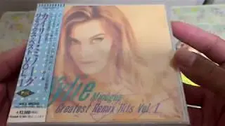 Kylie Minogue Greatest Remix Hits Vol. 1 And 2 (Japan Edition) Unboxing