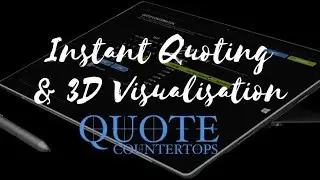 Quote Countertops : 1 minute demo on our Quoting Tool and Kitchen Visualizer