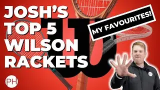 REVIEW: TOP 5 WILSON TENNIS RACKETS 2024 | Tennis Coach | Racquet Review