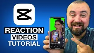 How To Make Reaction Video On Your Phone With CapCut!