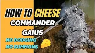 How to CHEESE and KILL: Commander Gaius - WITHOUT DODGING ONCE