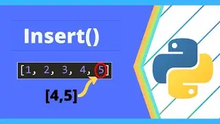 List Methods in python | Insert function in python | insert in python | Insert() | python in hindi |