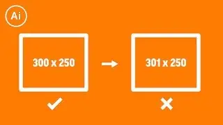 Remove One Extra Pixel from Artboard Export | Illustrator CC Tutorial