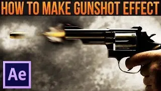 How to make Gunshot Effect │Adobe After Effects Tutorial