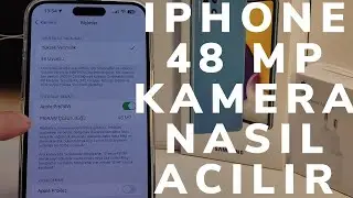 #IPHONE 14 PRO ve IPHONE 14 PRO MAX DA 48MP KAMERASI NASIL AÇILIR