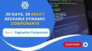How to Build a Dynamic & Stylish Pagination Component in React | Full Tutorial with Code