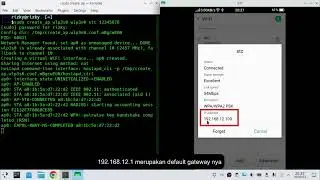 Cara Mengganti Alamat IP Default Gateway Pada Create_ap Linux Ubuntu