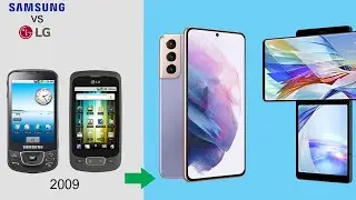 Samsung vs LG Smartphone Evolution