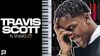 How To Make A Travis Scott Type Beat In FL Studio 20 | Tutorial 2021