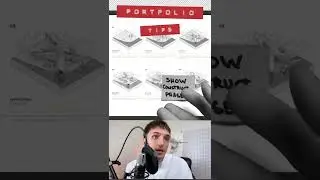 Architecture Portfolio Tip - Show Construction Phases