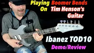 Ibanez TOD10 Electric Guitar - Demo / Review / Unboxing