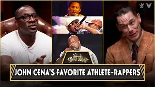 John Cena Picks Master P, Kobe, Shaq As Top Athlete-Rappers; GOAT Rappers: Jay-Z, Nas, Eminem, Rakim