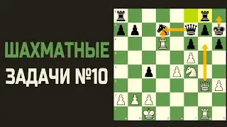 Шахматы задачи №10. Решаю шахматные задачки на мат