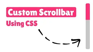 CSS Custom Scrollbar in 60 seconds! #shorts