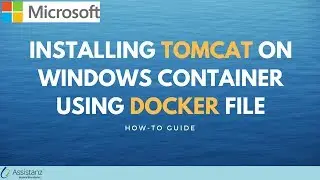 Installing tomcat on windows container using docker file