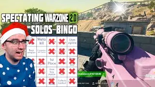 FOR CHARITY MONEY - Warzone 2 Solos Spectating BINGO