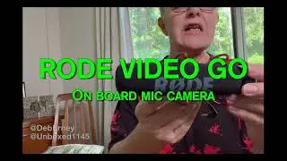 RODE VIDEO GO on board camera mic