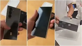 Samsung Galaxy Z Fold 6 Ultra - Unboxing Video Leaked!