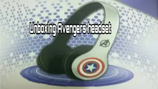 Unboxing Avengers headset