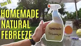 How To Make All Natural Homemade Febreze Air Freshener -Jonny DIY