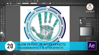 Hologram Effect in After Effects | Glow Effect  in After Effects | Lesson 20/26 | Tamil Tutorial