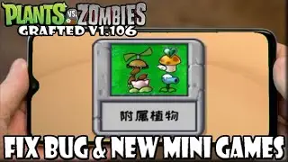 PVZ Android APK l GRAFTED V1.106 l Fix Bug & New Mini Games Level 13 l Link & Gameplay