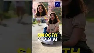 🔎Smooth Zoom in Premiere Pro 🔎 #zoom #adobepremirepro #transformation