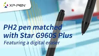 XP-PEN New PH2 Stylus Pen for Star G960S Plus- Featuring a digital eraser