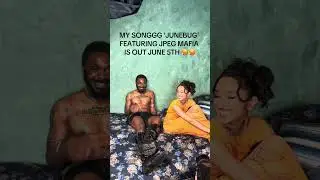 PEGGGGYYYY’s AARRIVED !!!! @JPEGMAFIA OUR SONG ‘JUNEBUG’ IS OUT ON JUNE 5TH R U READY FOR 🥵🥵🥵🥵🥵🥵🥵🥵🥵