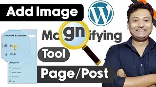 How To Add Image Magnifying Tool For Post/Page In WordPress | Zoom Images On Mouse Hover 🔎