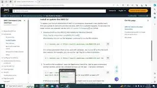 How to download and install AWS CLI on Windows 10