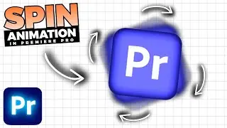 Object SPIN ANIMATION In Premiere Pro (With Motion Blur)