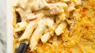 Uncle Phil's Chicken & Bacon Pasta Bake