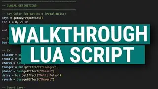 Walkthrough LUA Script Instrument | How to build a Sample Instrument in HALion - Episode 5