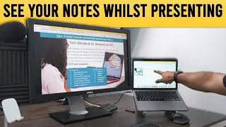 How To See Your Speaker Notes Whilst Presenting Google Slides