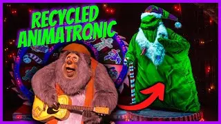 Recycled Disney Animatronic. 