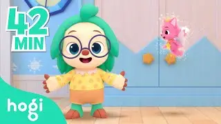 It's bed time, kids! | Hogi Nursery Rhymes | Sing Along with Pinkfong & Hogi | Play with Hogi